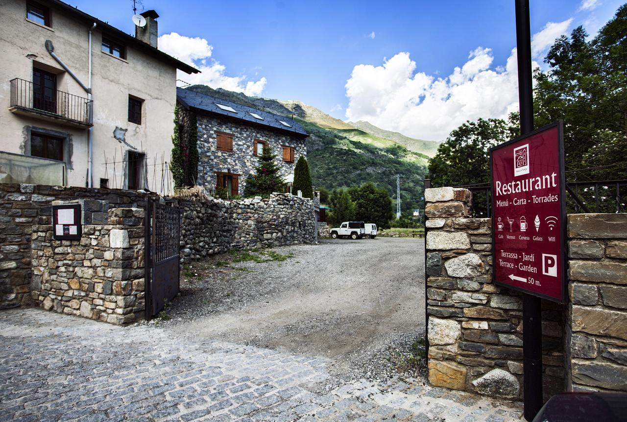 Hostal La Placa Erill la Vall Exterior foto